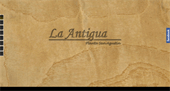 Desktop Screenshot of laantigua.com.mx